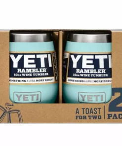 Yeti Rambler 10 OZ Seafoam Wine Tumbler 2 Pack