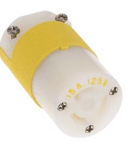 Reels Hubbell 15 AMP Female Twist Lock Plug