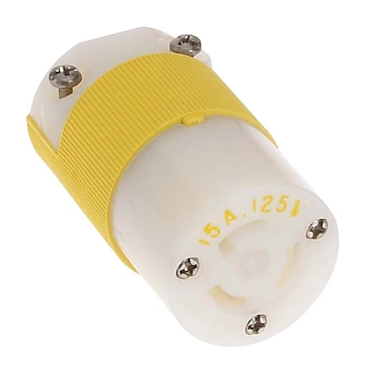 Reel Female Lock Plug Hubbell 15 Amp Twist 3 Reels Hubbell 15 AMP Female Twist Lock Plug