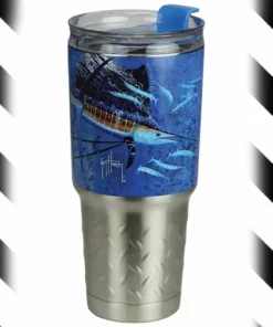River's Edge Guy Harvey Sailfish 32oz Stainless Tumbler | Capt. Harry's Fishing Supply