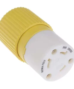 Hubbell 30 AMP Female Twist Lock Electrical Plug