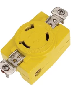 Hubbell 30 AMP Single Electrical Receptacle