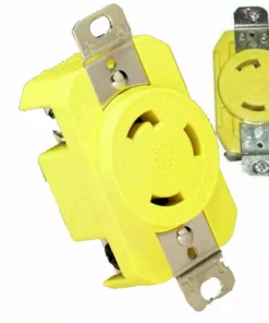 Hubbell Locking Device Twist-Lock 30A 125V Receptacle Single 305CRR