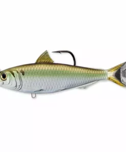 Live Target Soft Plastic Baits LIVETARGET 4.5in BlueBack Herring Swimbait 3/4 OZ
