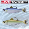 Live Target Soft Plastic Baits LIVETARGET 4.5in BlueBack Herring Swimbait 3/4 OZ