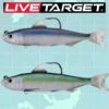 Live Target LIVETARGET 5.5in Spanish Sardine 1 3/8 OZ Swimbait Soft Plastic Baits