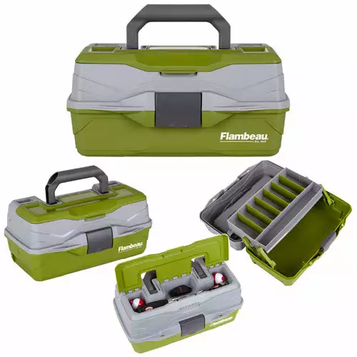 Flambeau Tray Tackle Box Classic Series 1 Fishing 3 Flambeau Classic Series 1 Tray Tackle Box Fishing Accessories