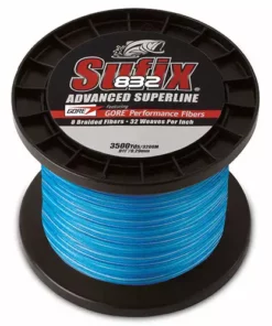Sufix 832 Advanced Superline Braid Blue Coastal Camo 3500YDS Fishing Line