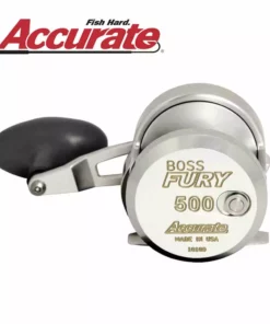 Accurate Fishing Products Reels Accurate Fury FX2 Silver Conventional Reel