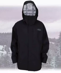 Aftco Apparel Aftco Black Barricade Rain Jacket Clothing & Gifts