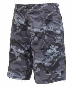 Aftco Apparel Aftco Camo Black Tactical Fishing Short Clothing & Gifts