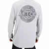 Aftco Apparel Aftco Rogue Light Gray Heather L/S Performance Shirt