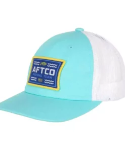 Aftco Apparel Clothing & Gifts Aftco Stretch Trucker Hat Bahama
