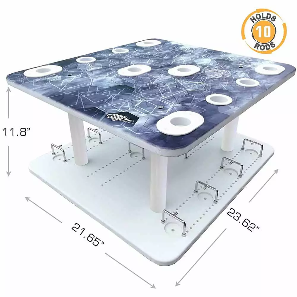 Capt. Harry' Rod Rack Holder All Weather Fishing 4 Capt. Harry's Fishing Supply All Weather Rod Rack Holder Rods