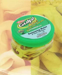 Berkley Gulp Alive 4IN Mullet 1/2 Pint