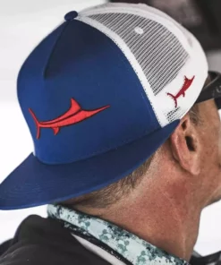 Billfish Gear Origins Trucker Hat Royal Blue