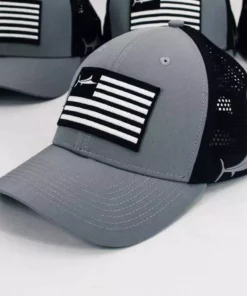 Clothing & Gifts Billfish Gear United Billfish Hat Grey/Black