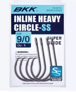 Terminal Tackle BKK Inline Heavy Circle SS Hook