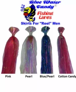 Blue Water Candy Bling Lures 6In 1Oz