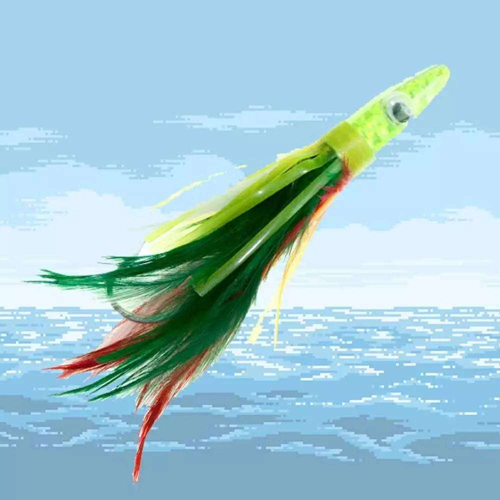 Boone Tuna Treat Boone Bait Terminal Tackle 7/0 Rigged 9 Boone Bait Co Terminal Tackle BOONE Tuna Treat Rigged 7/0