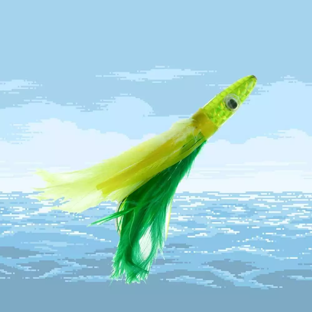 Boone Tuna Treat Boone Bait Terminal Tackle 7/0 Rigged 7 Boone Bait Co Terminal Tackle BOONE Tuna Treat Rigged 7/0