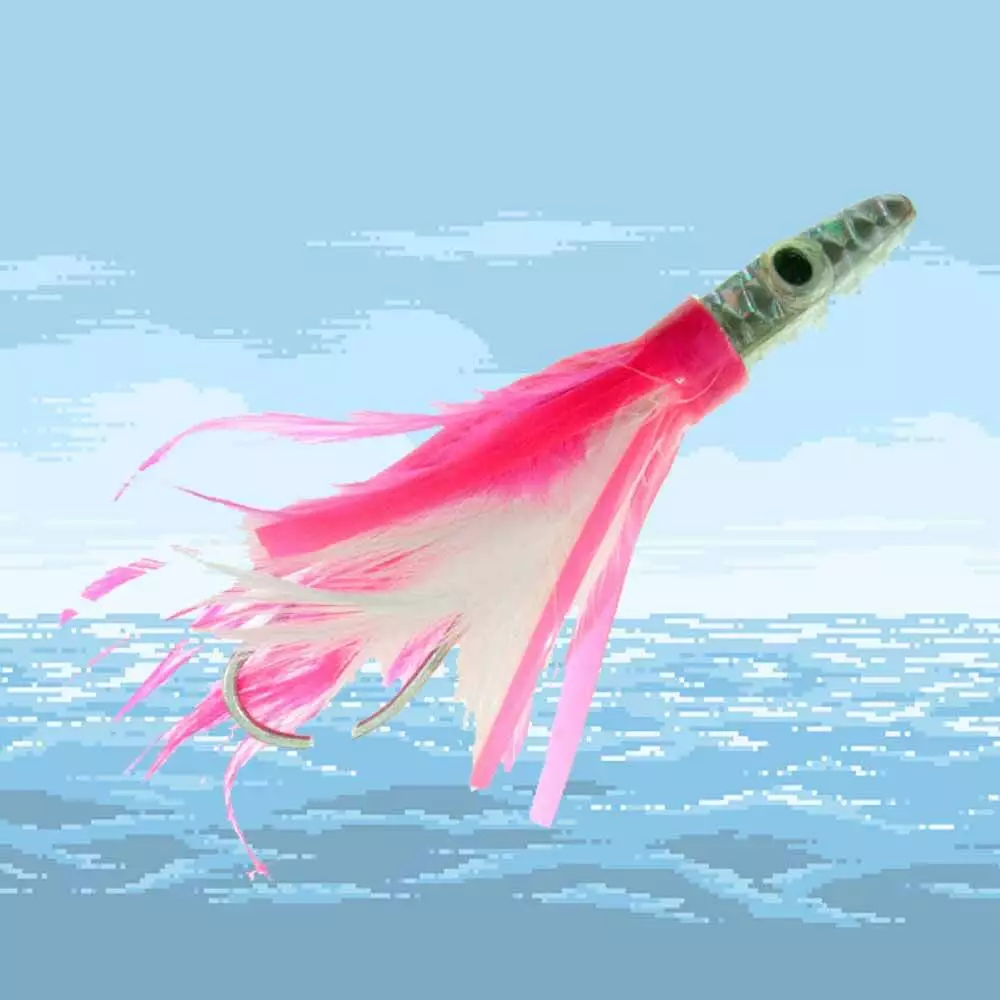 Boone Tuna Treat Boone Bait Terminal Tackle 7/0 Rigged 4 Boone Bait Co Terminal Tackle BOONE Tuna Treat Rigged 7/0