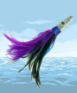 Boone Tuna Treat Boone Bait Terminal Tackle 7/0 Rigged 11 Boone Bait Co Terminal Tackle BOONE Tuna Treat Rigged 7/0