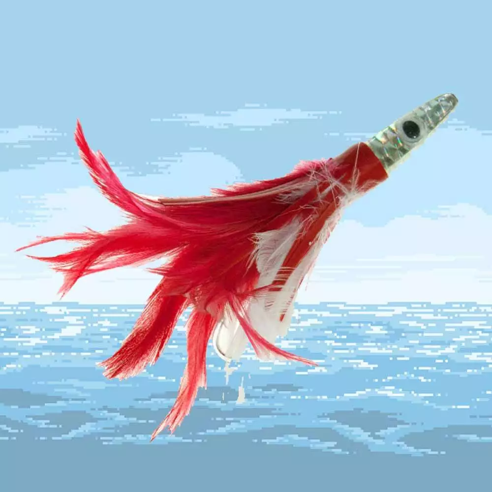 Boone Tuna Treat Boone Bait Terminal Tackle 7/0 Rigged 6 Boone Bait Co Terminal Tackle BOONE Tuna Treat Rigged 7/0