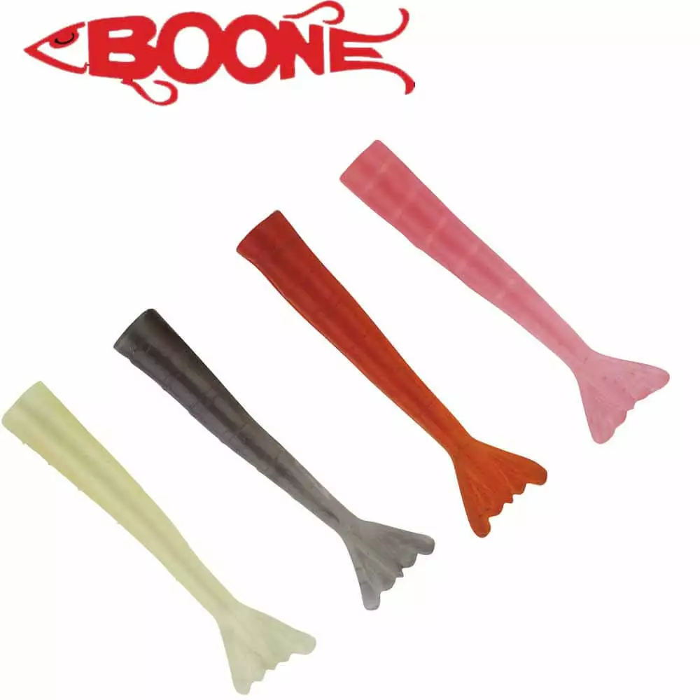 Jig Boone Bait Boone Shrimp Tout Tail 10Pk 3" 3 Boone Bait Co Boone Shrimp Tout Tails 10PK 3" Jigs