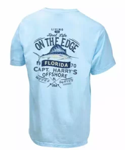 Capt. Harry's Products Beeline Sailfish T-Shirt Lt Blue Clothing & Gifts