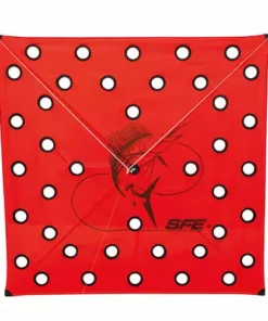 SFE 40-Regular Hole Tournament Fishing Kite Red