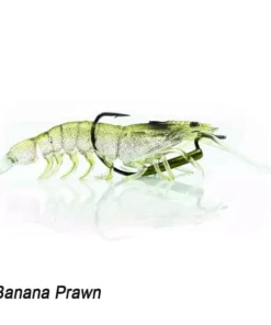 Lures Chase Baits 3.7IN Flick Prawn Shrimp Soft Bait