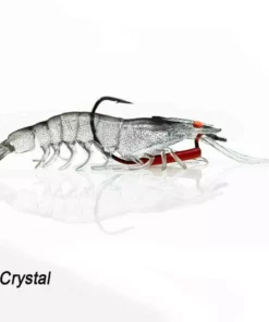 Lures Chase Baits 3.7IN Flick Prawn Shrimp Soft Bait