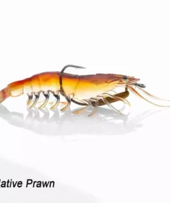 Lures Chase Baits 3.7IN Flick Prawn Shrimp Soft Bait