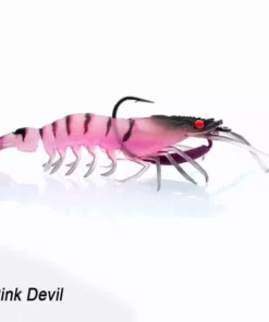 Lures Chase Baits 3.7IN Flick Prawn Shrimp Soft Bait