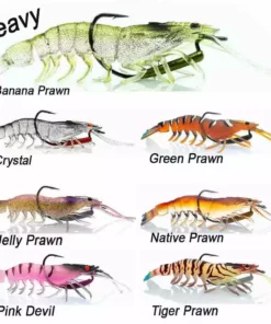 Chase Baits 3.7IN Flick Prawn Heavy Shrimp Soft Bait