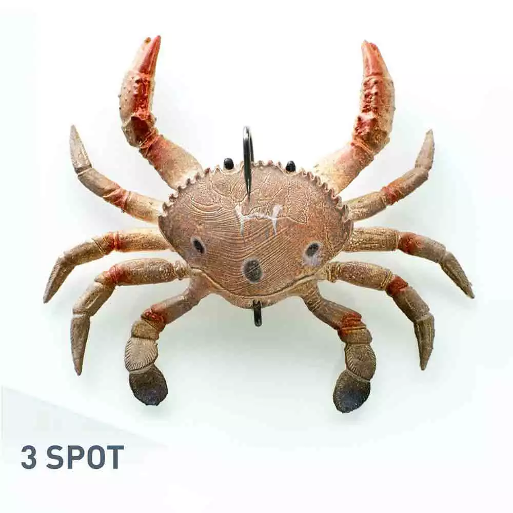 Chase Bait Smash Crab Soft Bait Junior 2.95In 7 Chase Baits 2.95IN Smash Crab Junior Soft Bait