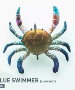 Chase Bait Smash Crab Soft Bait Junior 2.95In 11 Chase Baits 2.95IN Smash Crab Junior Soft Bait