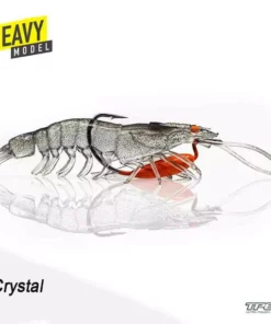 Chase Baits 3.7IN Flick Prawn Heavy Shrimp Soft Bait