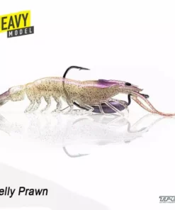 Chase Baits 3.7IN Flick Prawn Heavy Shrimp Soft Bait