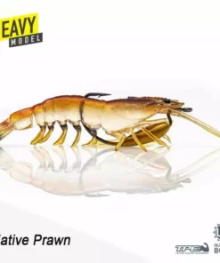 Chase Baits 3.7IN Flick Prawn Heavy Shrimp Soft Bait