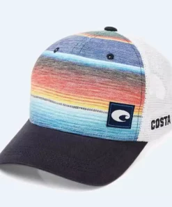 Clothing & Gifts Costa Baja Stripe Trucker Hat