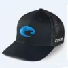 Capt. Harry's Fishing Supply Costa Logo Flex Fit Black Trucker Hat Clothing & Gifts