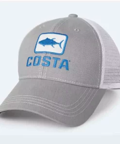 Costa Tuna Trucker Gray Hat