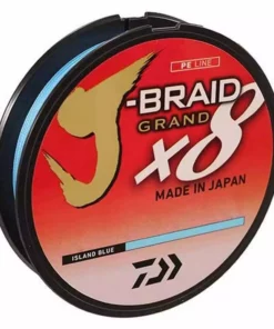 Fishing Line Daiwa J-Braid Grande 8X 300Yds Island Blue Braided Line