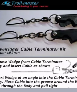 Capt. Harry's Fishing Supply Downrigger Cable Terminator Kit By Troll-Master