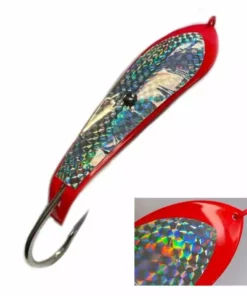 Drone Spoon Huntington Drone Stainless Steel Spoon 34, Red Silver Flash