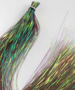 Capt. Harry's Fishing Supply Hedron Dyed Pearl Flashabou