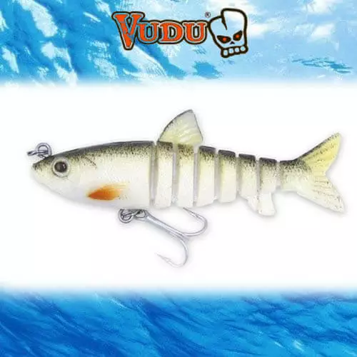 Lure Vudu Mullet Tail Egret Bait 1Pk 3.5" 6 Lures Egret Baits Vudu Mullet Tail 3.5" 1PK