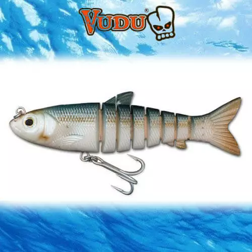 Lure Vudu Mullet Tail Egret Bait 1Pk 3.5" 10 Lures Egret Baits Vudu Mullet Tail 3.5" 1PK